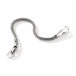 Sterling Silver Hook Clasp Bracelet