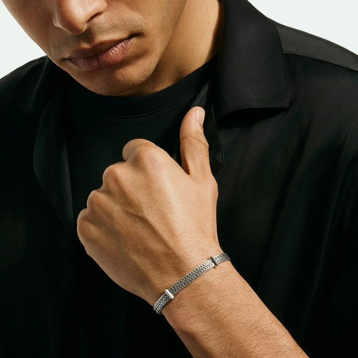 Sterling Silver Link Bracelet