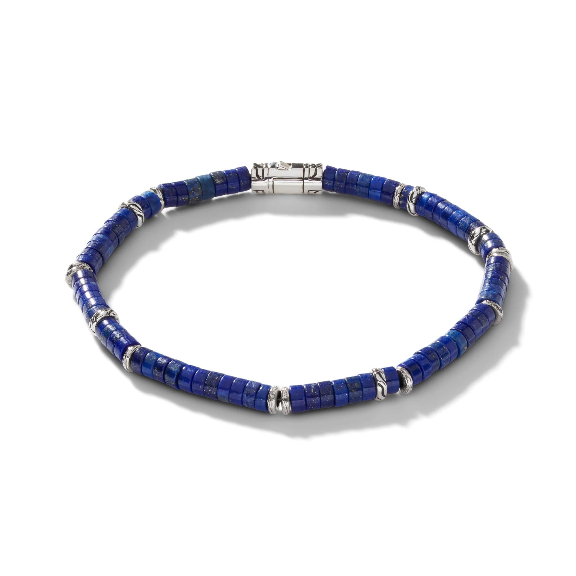 Heishi Beaded Bracelet - Lapis Lazuli
