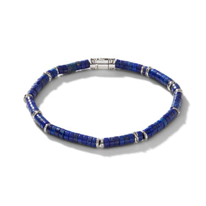 Heishi Beaded Bracelet - Lapis Lazuli