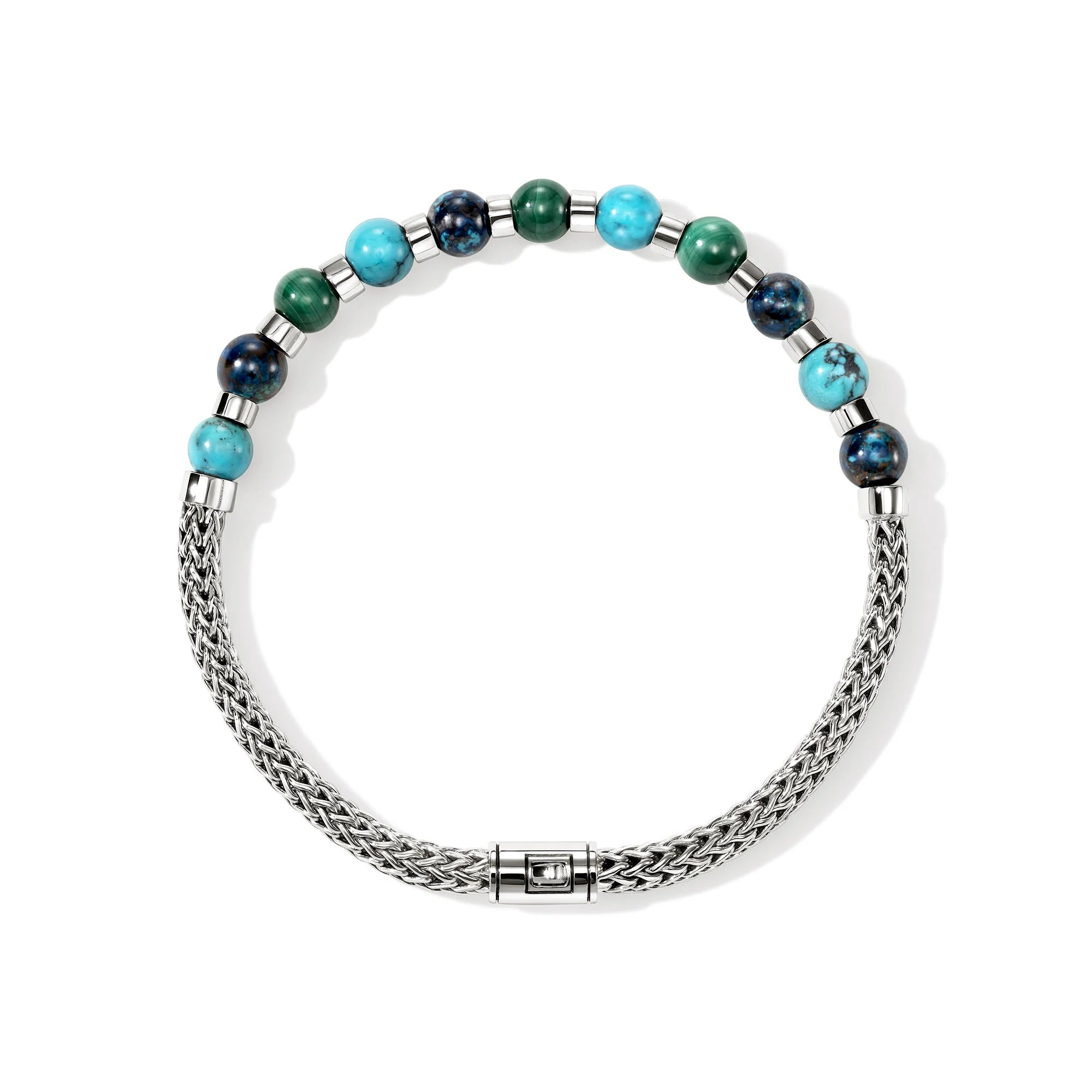 Sterling Silver Beaded Bracelet