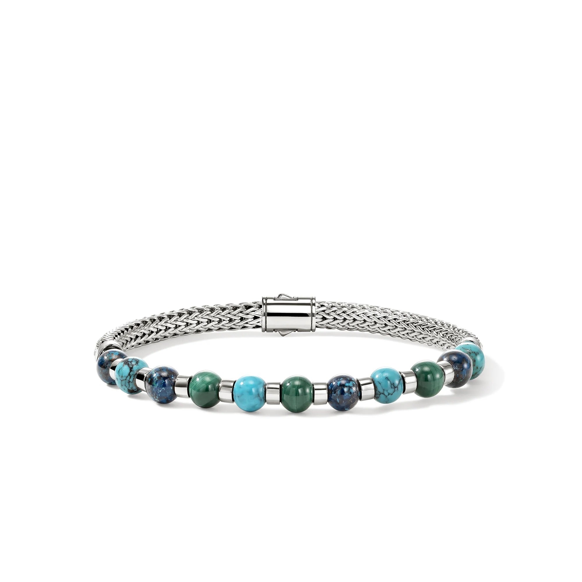 Sterling Silver Beaded Bracelet