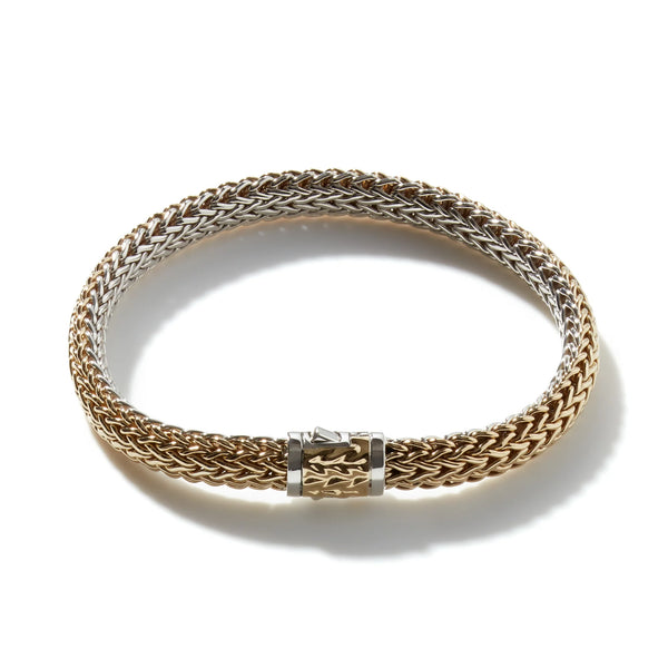 Classic Chain Reversible Bracelet 6.5mm