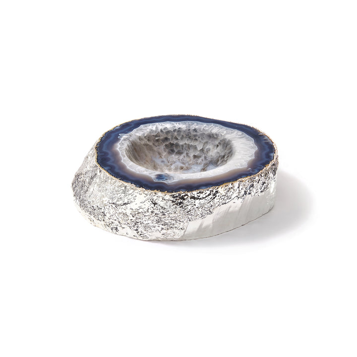 Casca Bowl, Agate & Silver