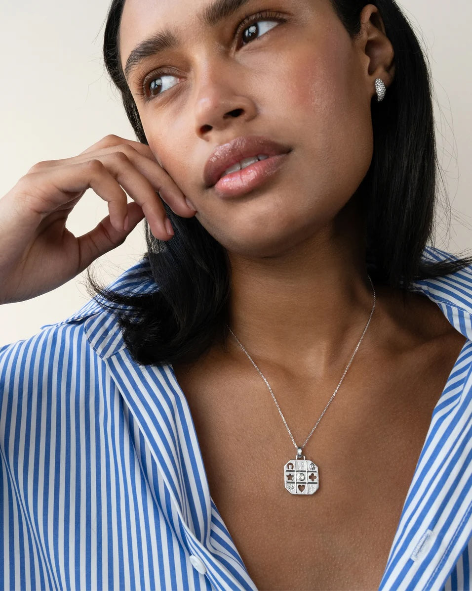 "Tokens of Luck" Sterling Silver Charm