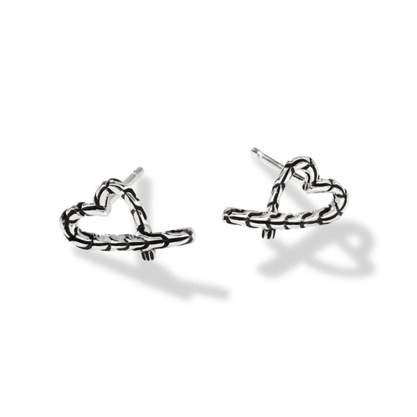 Manah Stud Earring, Sterling Silver