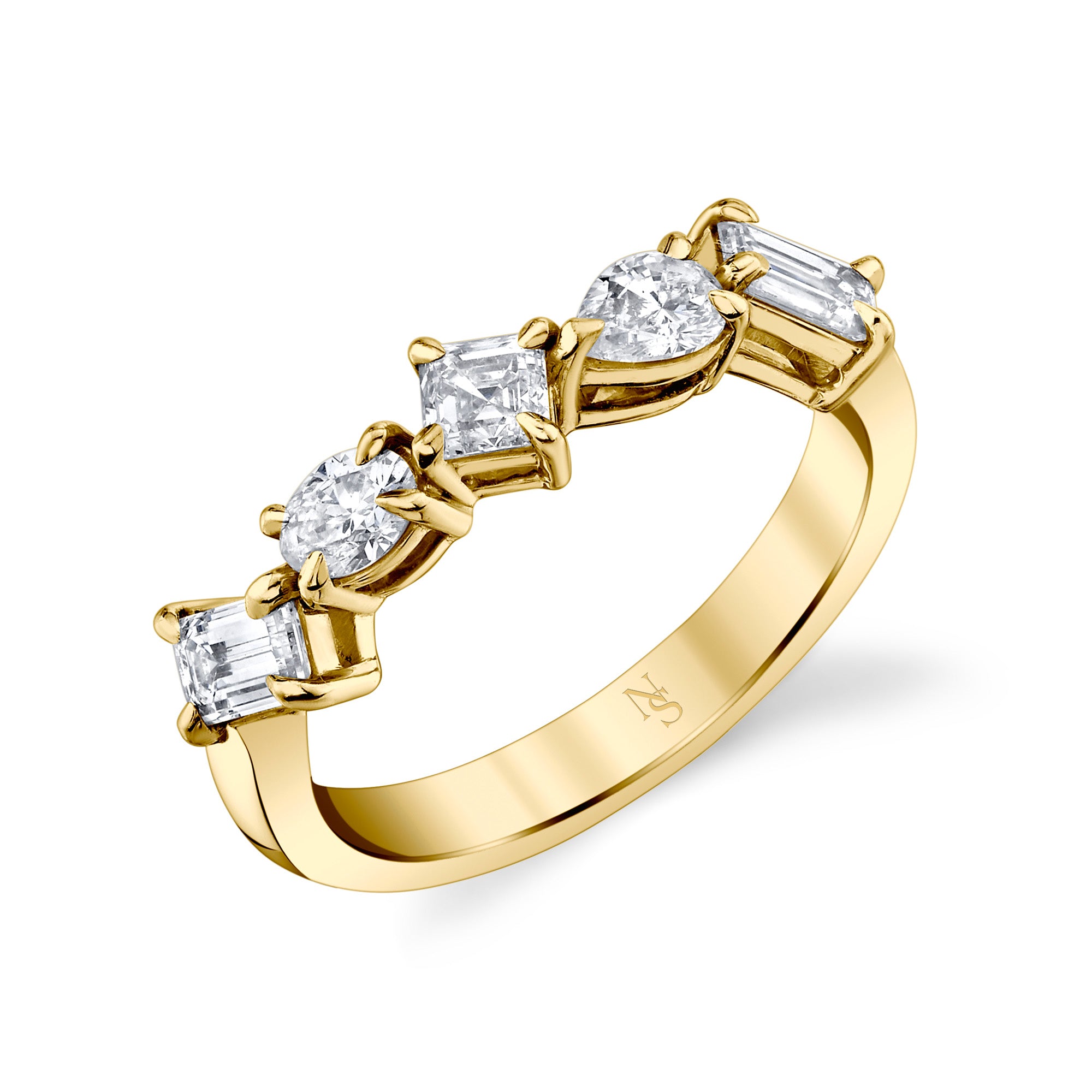 .97ctw Mixed-Shape Diamond Ring