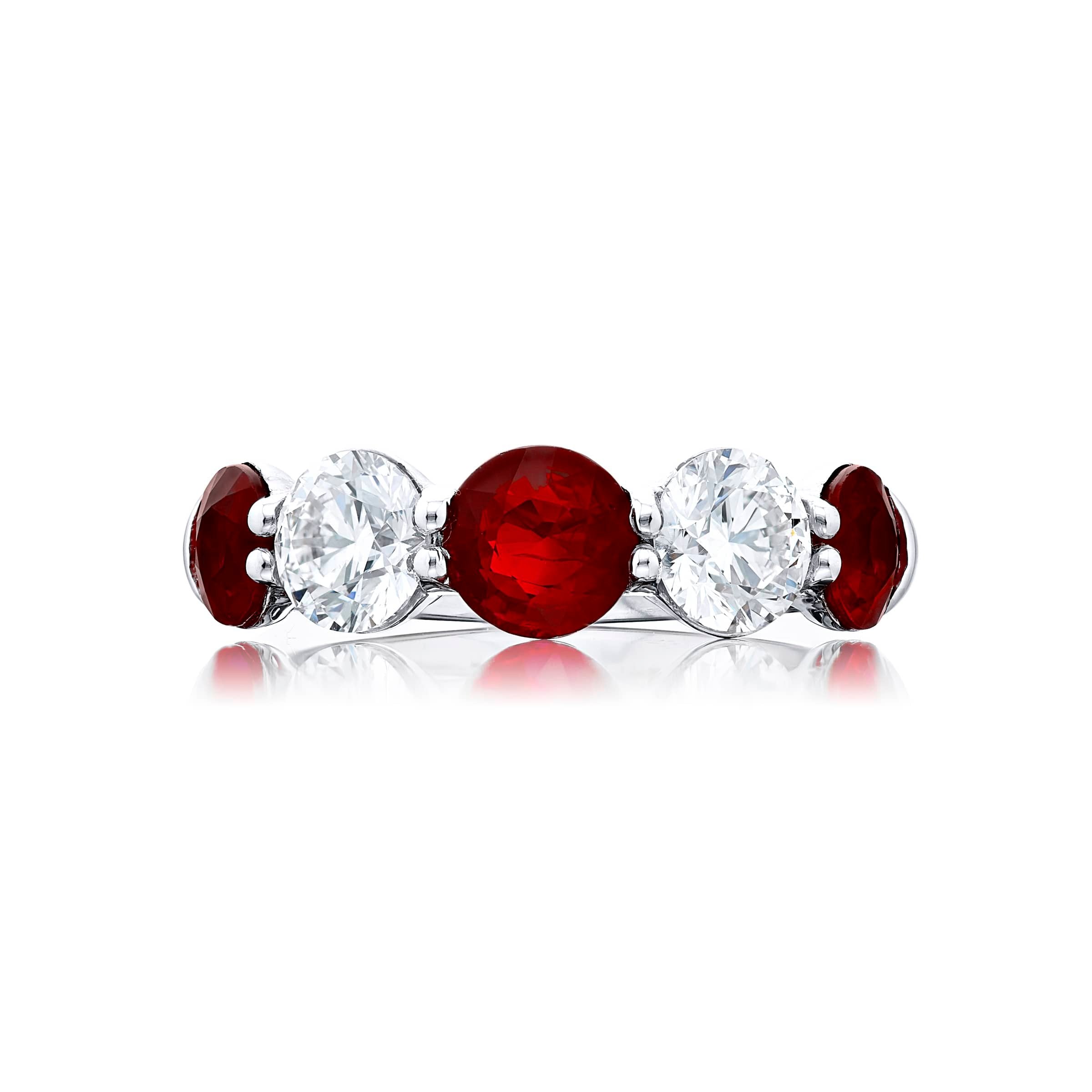Ruby & Diamond Band