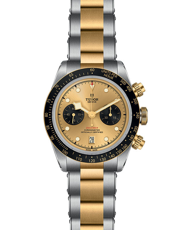 TUDOR Black Bay Chrono S&G 41mm Steel and Gold