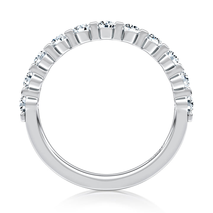 Single Prong Diamond Band