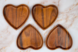 Heart Appetizer Plates (Set of 4)
