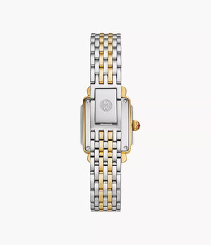 Deco Madison Mini Diamond Two-Tone 18K Gold-Plated Watch