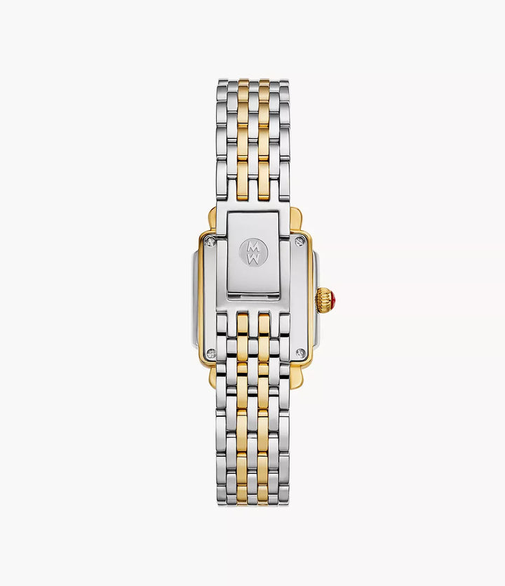 Deco Madison Mini Diamond Two-Tone 18K Gold-Plated Watch
