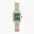 Deco Madison Mini Diamond Two-Tone 18K Gold-Plated Watch