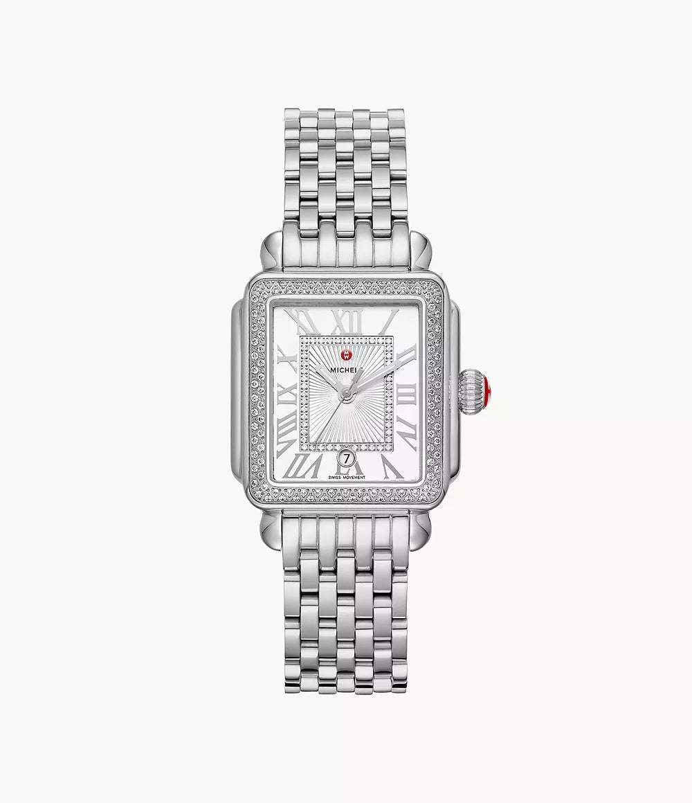 Deco Madison Mid Stainless Diamond Watch