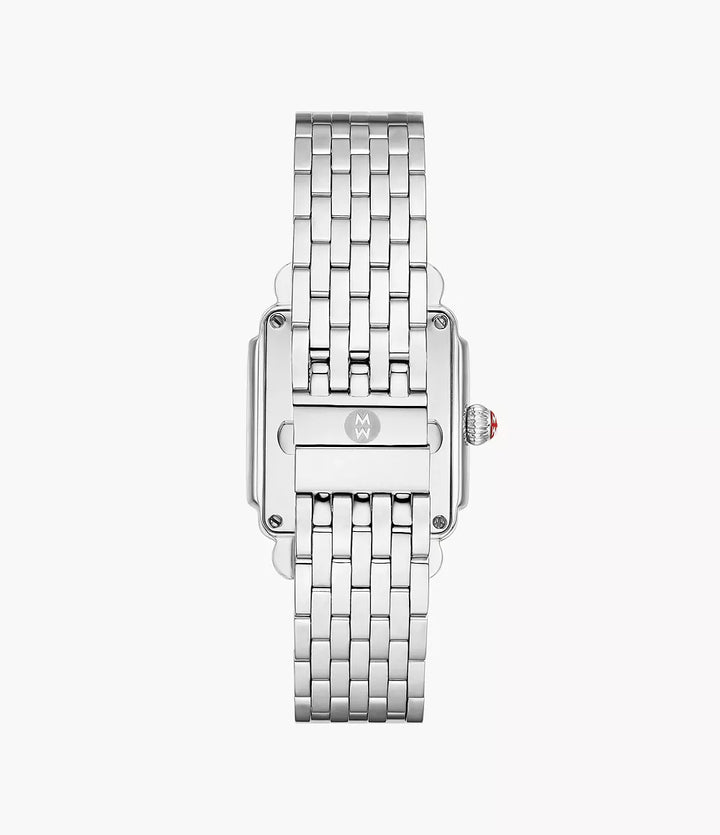 Deco Mid Stainless Diamond Dial Watch