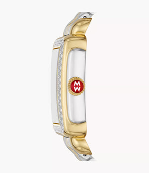 Deco Madison Mid Two-Tone 18K Gold Diamond Dial Watch