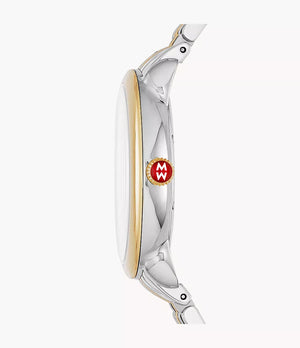 Serein Mid Two-Tone 18K Gold Diamond Dial Watch
