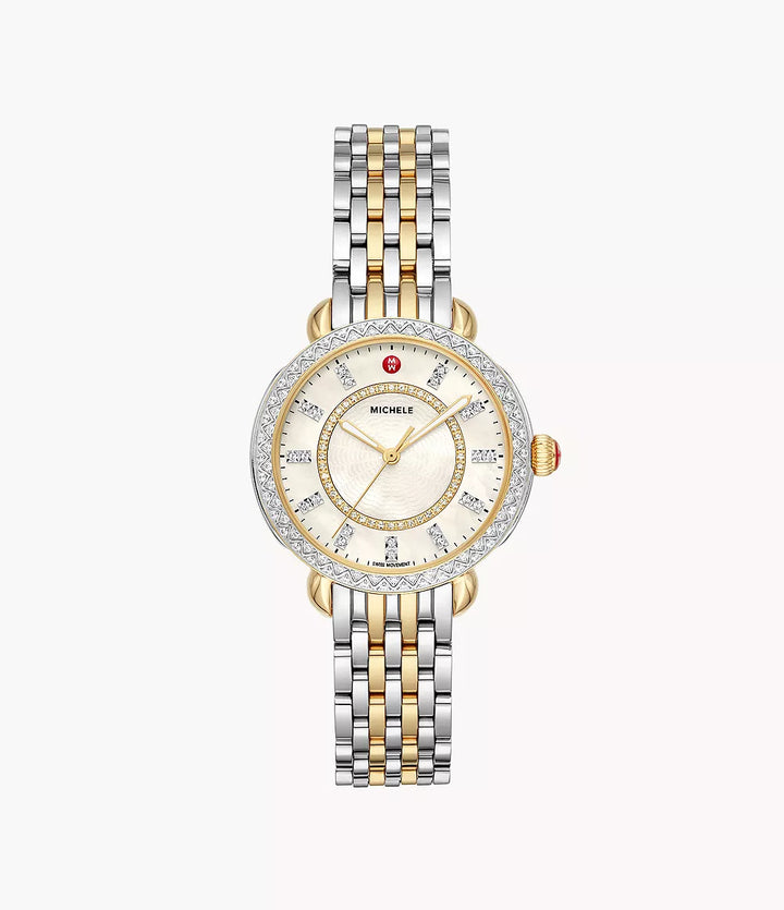 Sidney Classic Two-Tone Diamond Watch