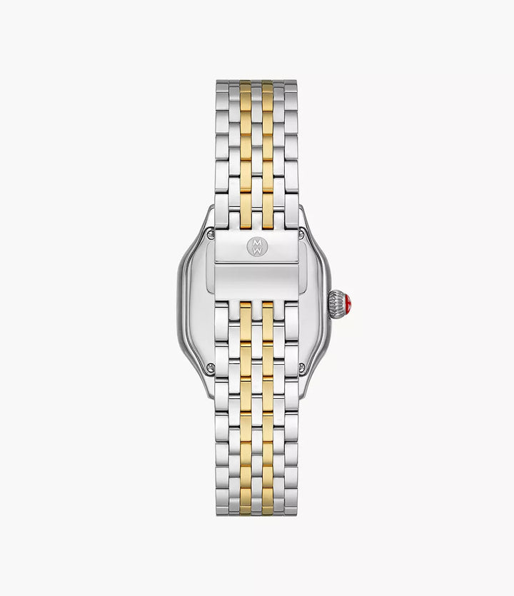 Meggie Two-Tone 18K Gold-Plated Diamond Dial Watch