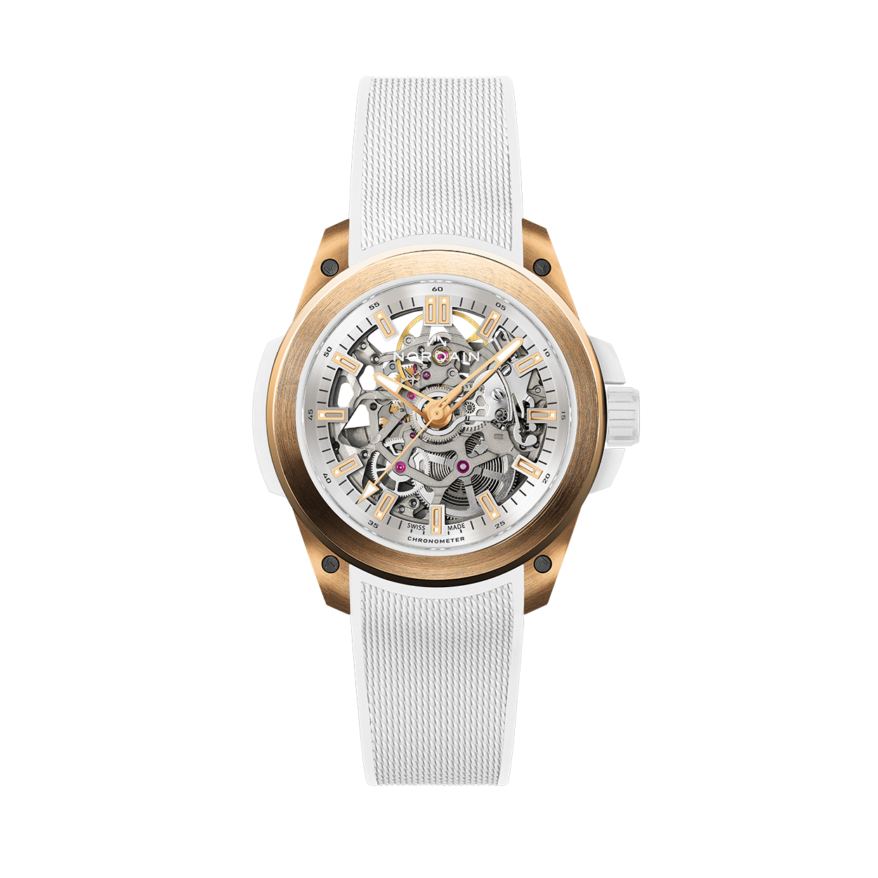 Wild ONE Skeleton 39mm Red Gold