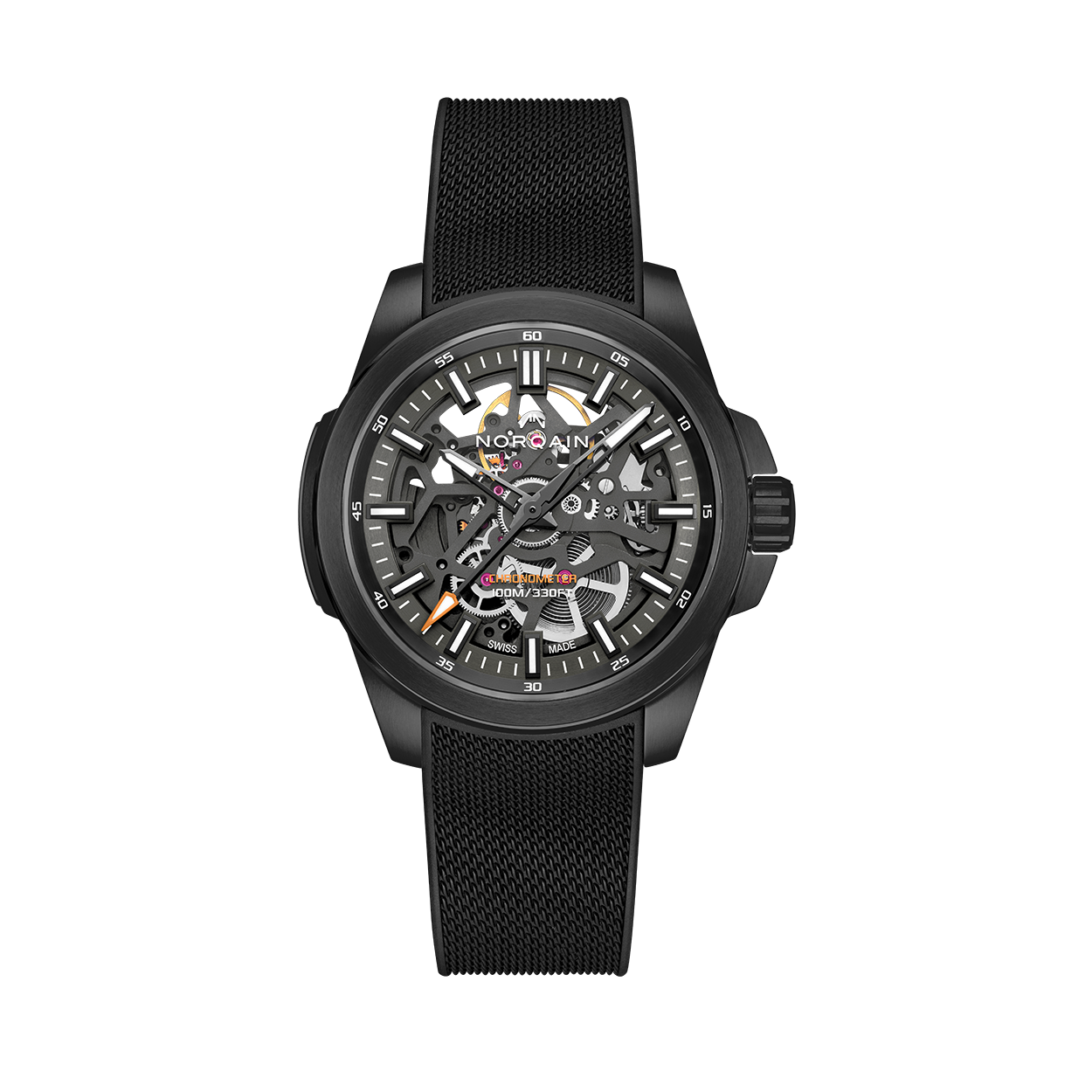 Independence Skeleton 40MM Black DLC