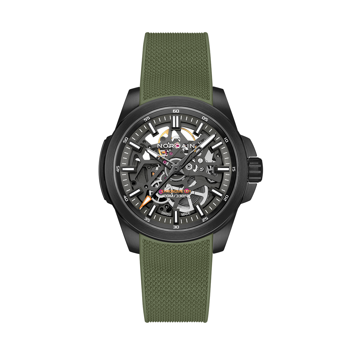 Independence Skeleton 40MM Black DLC