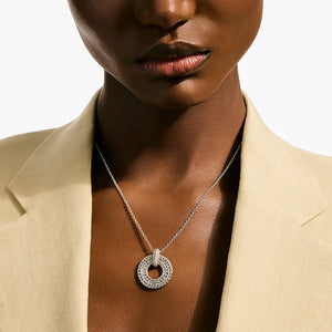 0.21ctw Diamond Link Pendant Necklace