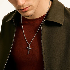 Icon 50 Cross Pendant Necklace