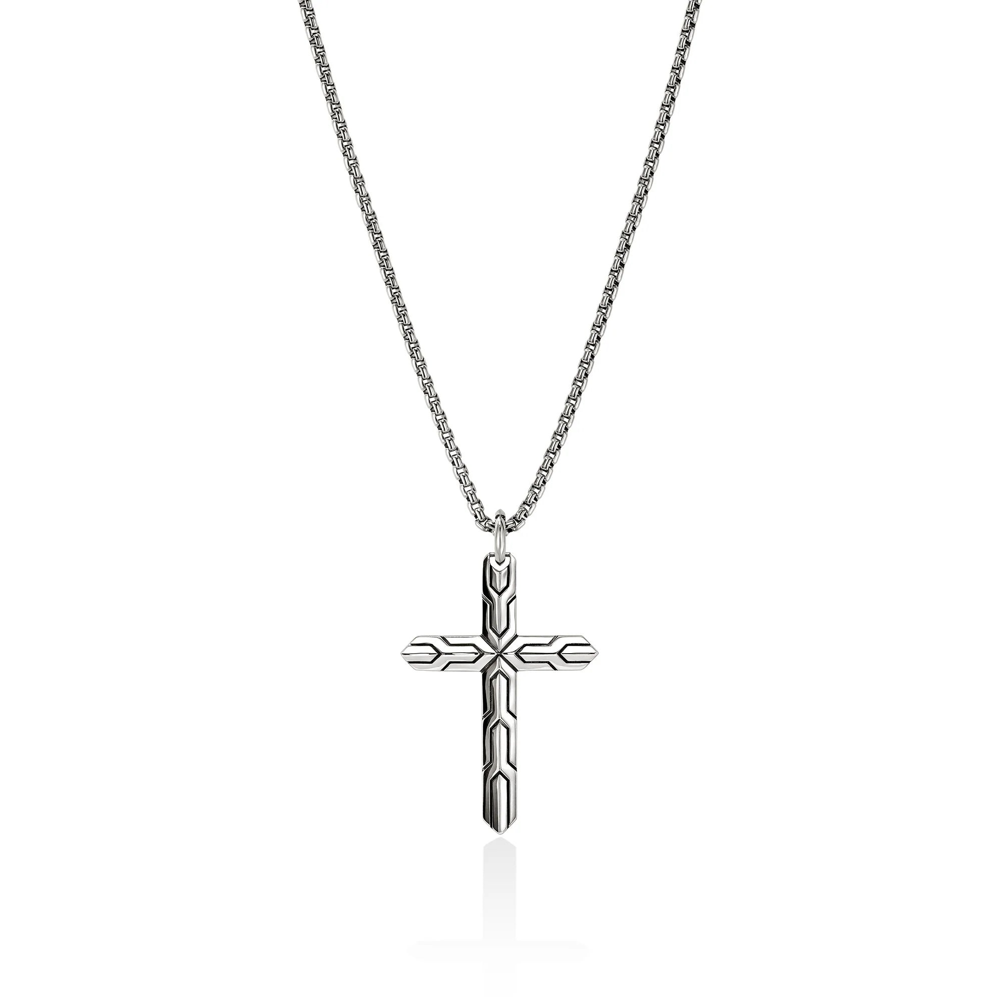 Icon 50 Cross Pendant Necklace
