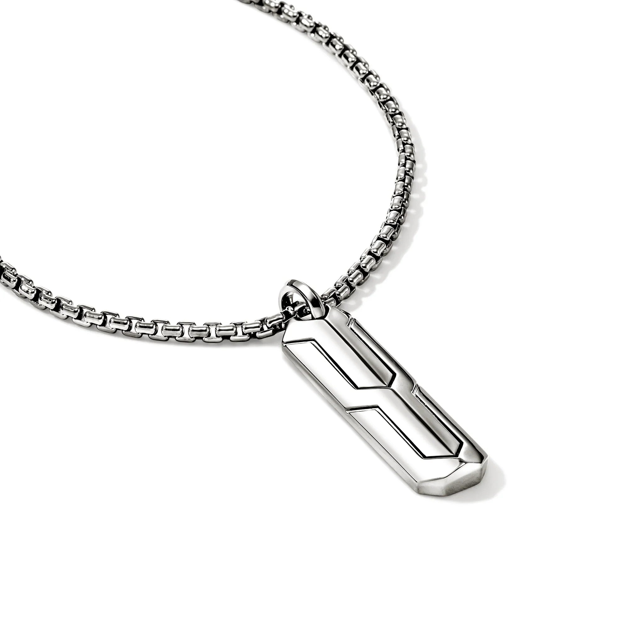 Tag Pendant Necklace
