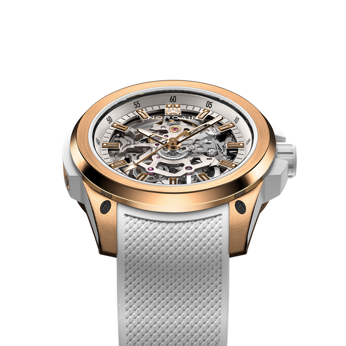 Wild ONE Skeleton 39mm Red Gold
