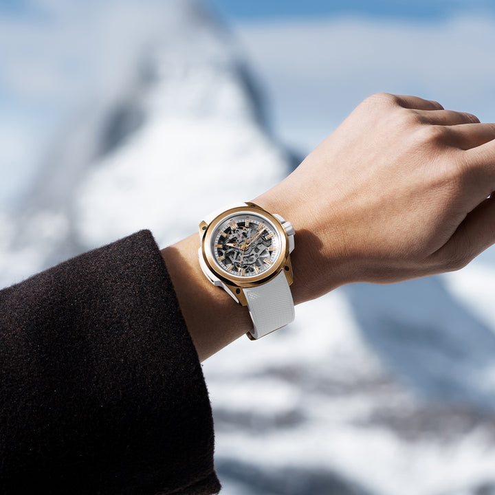 Wild ONE Skeleton 39mm Red Gold