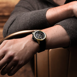 Wild ONE Skeleton 39mm Yellow Gold