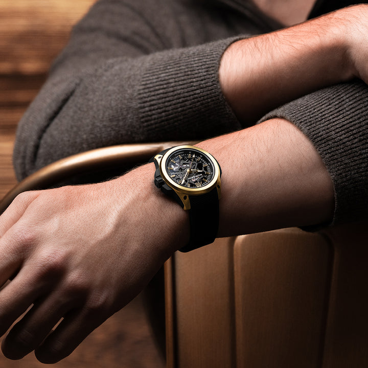 Wild ONE Skeleton 39mm Yellow Gold