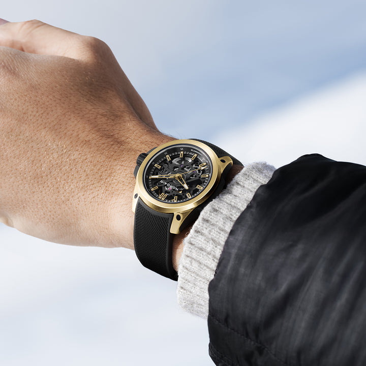 Wild ONE Skeleton 39mm Yellow Gold