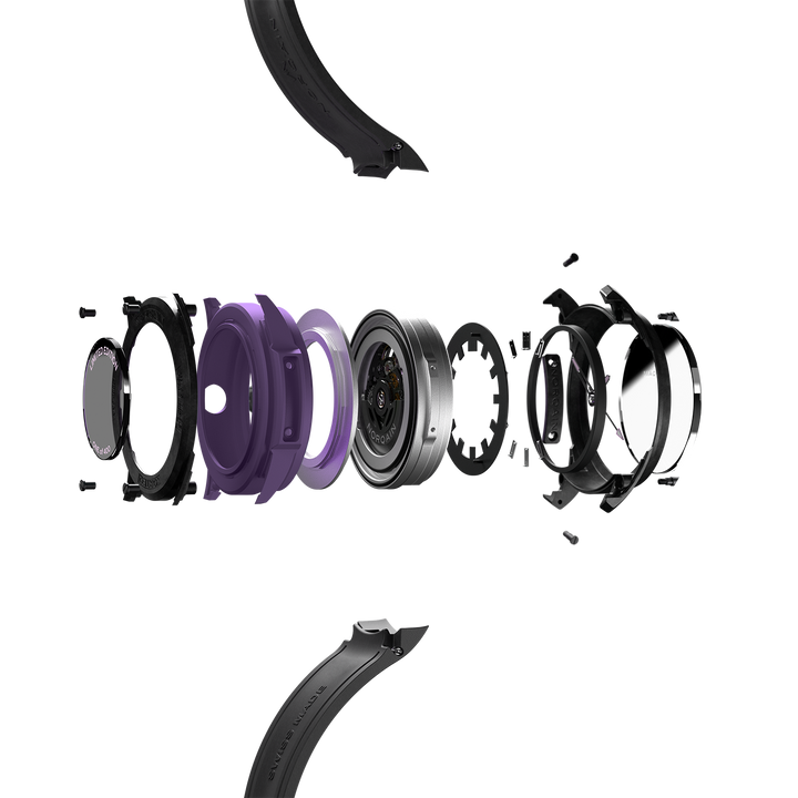 Wild ONE Skeleton 42MM Purple