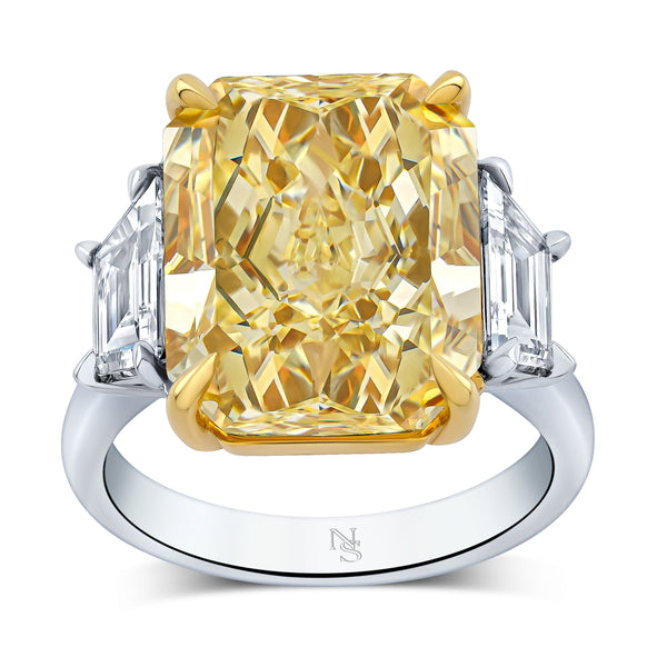 11.77ctw Diamond Three Stone Ring