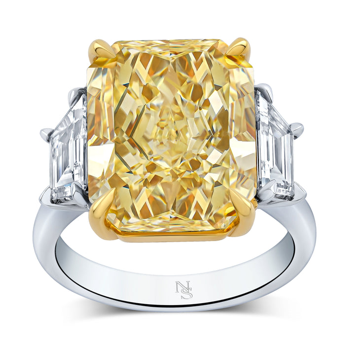 11.77ctw Diamond Three Stone Ring