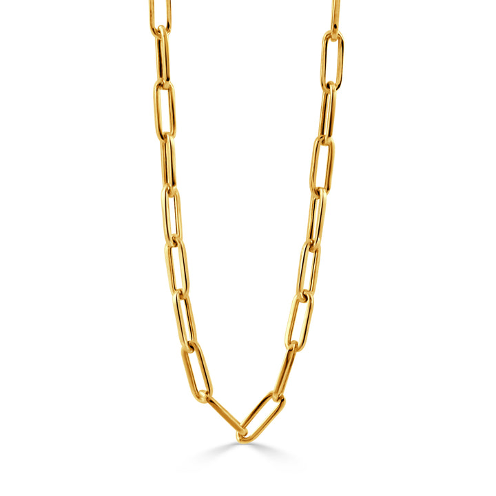Small Paper Clip 18" Chain