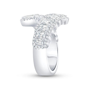 3.95ctw Diamond Bypass Ring