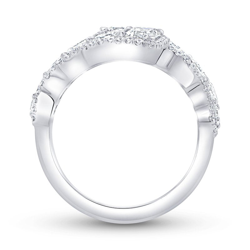 3.95ctw Diamond Bypass Ring