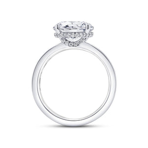 0.74ctw Diamond Engagement Ring Mounting