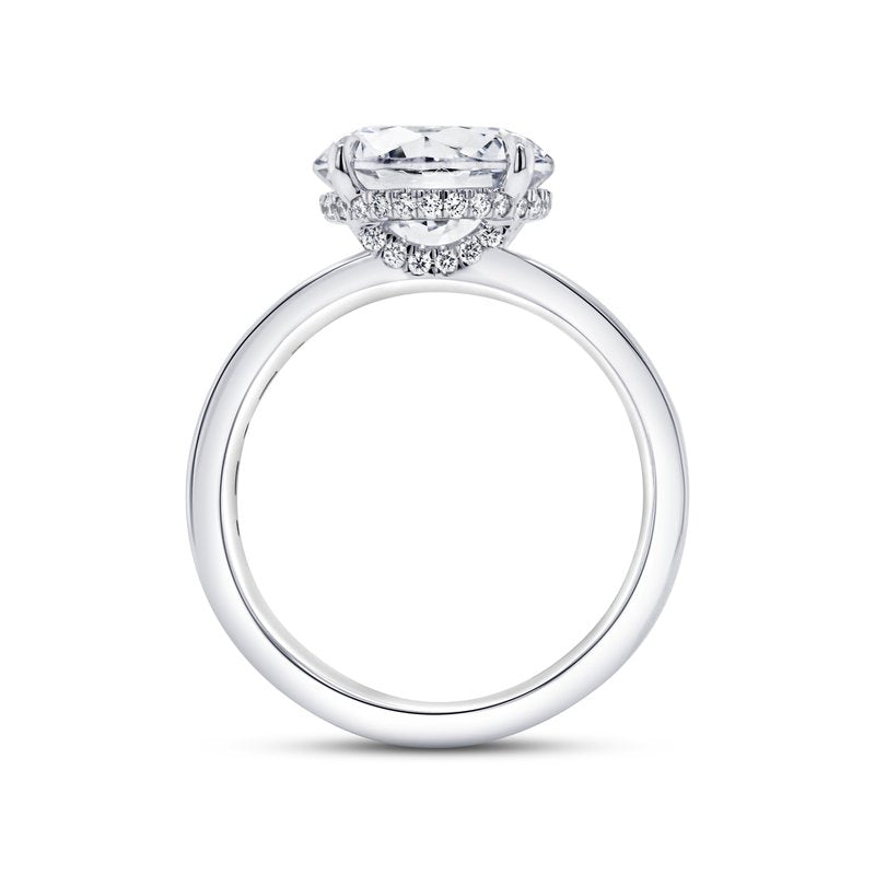 0.74ctw Diamond Engagement Ring Mounting