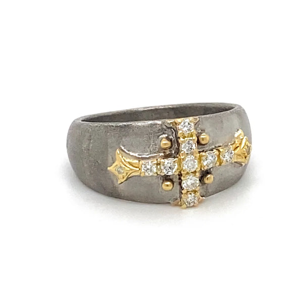 Pointed Cross Ring