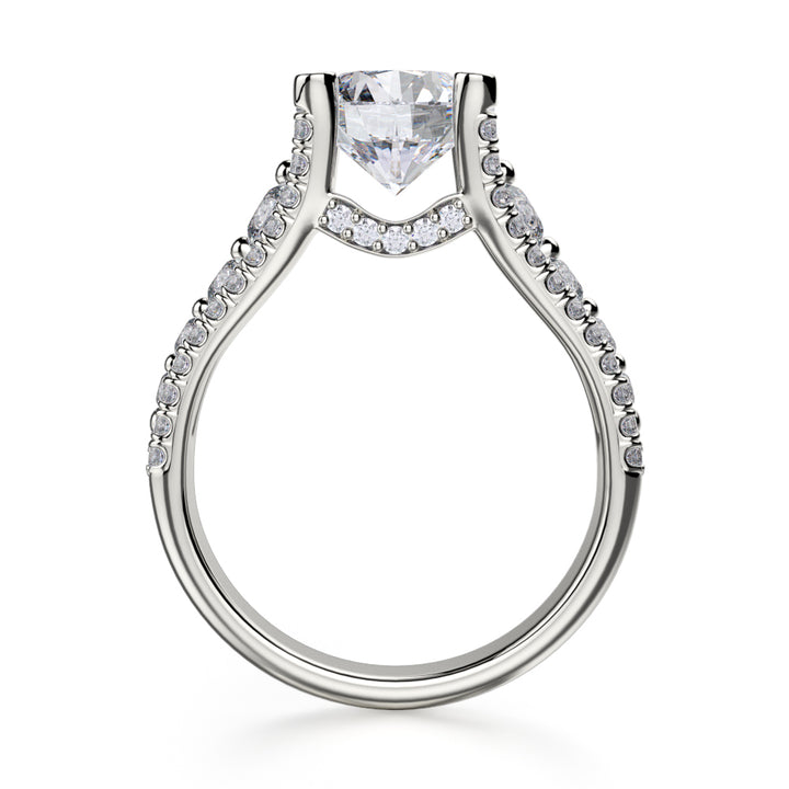 0.86ctw Stella Diamond Engagement Ring