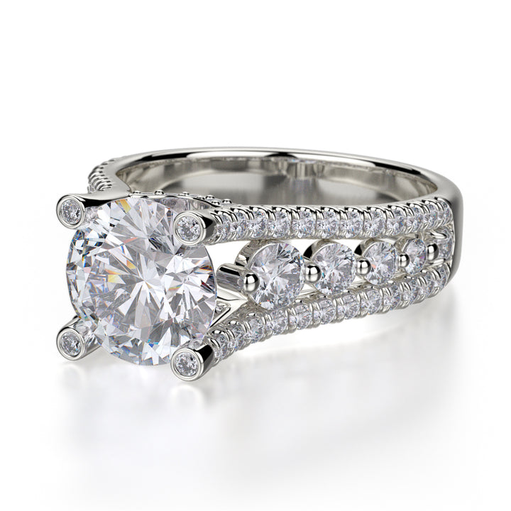 0.86ctw Stella Diamond Engagement Ring