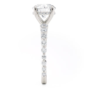 0.89ctw Diamond Engagement Ring