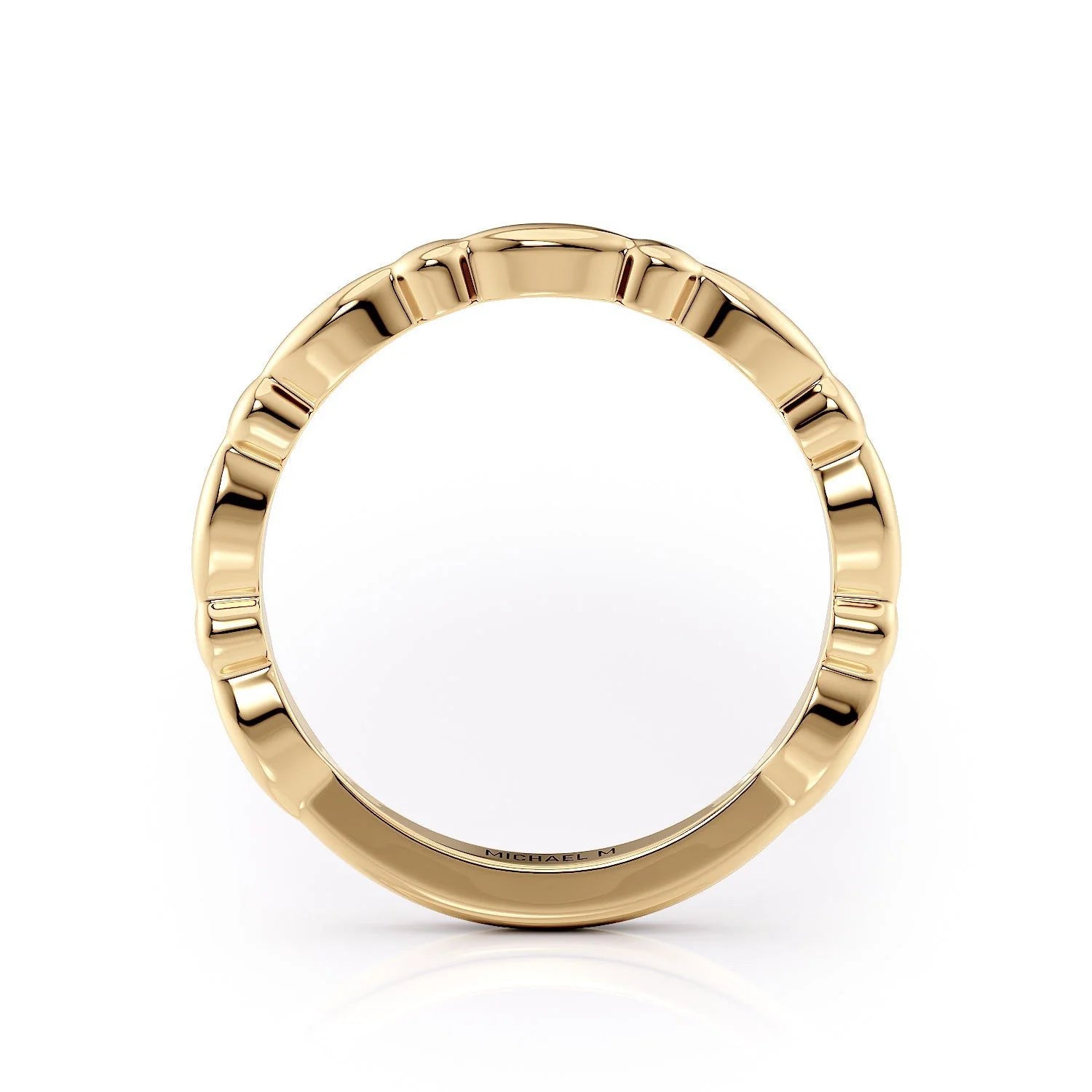 Marquise and Round Shape Wedding Band