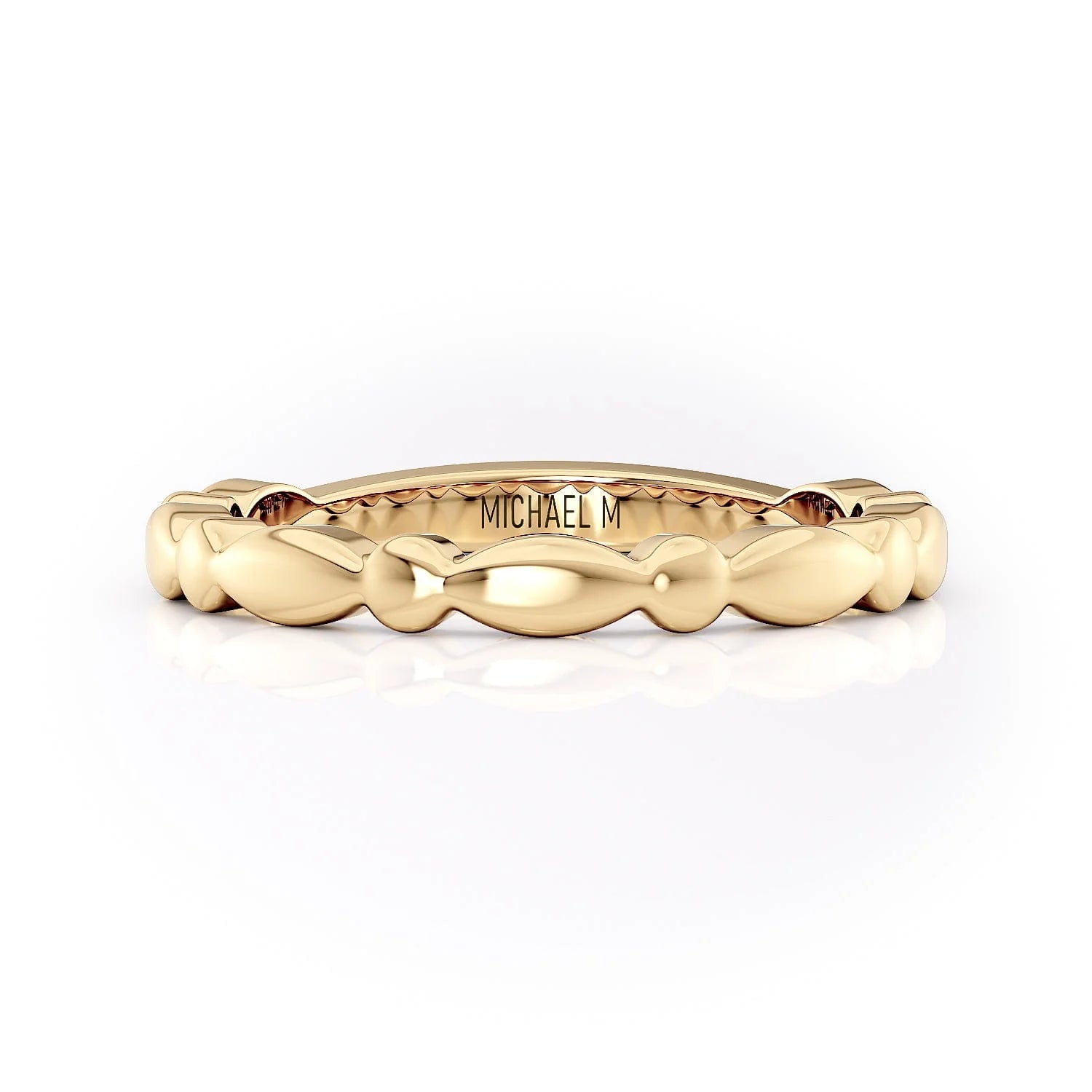 Marquise and Round Shape Wedding Band